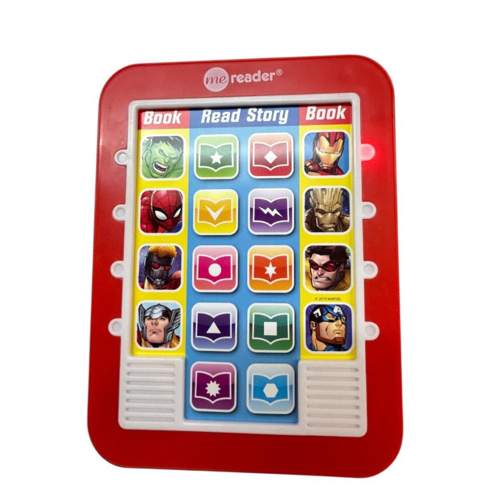 Me Reader Marvel Characters Talking Select Story Electronic Toy